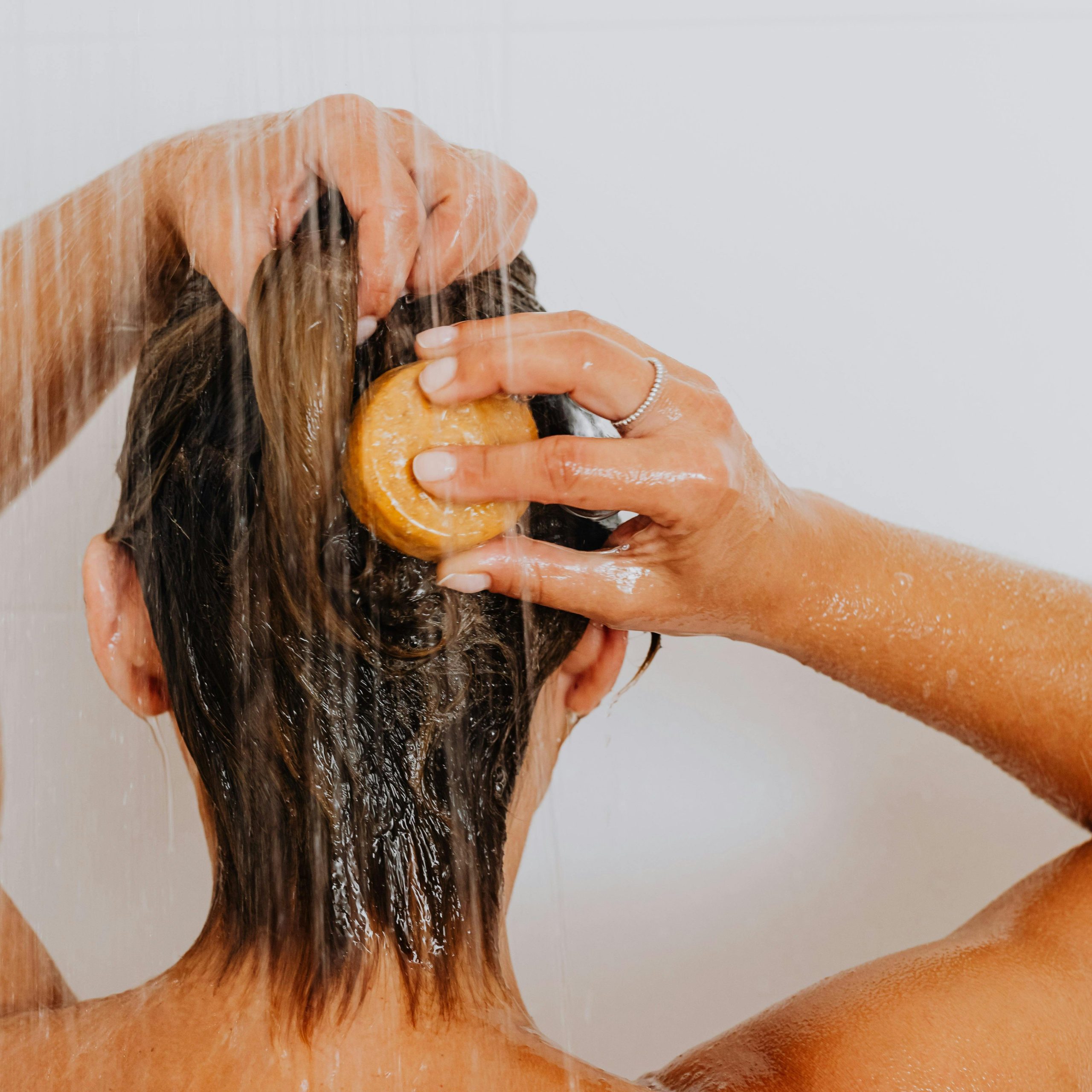 Woman during Shower